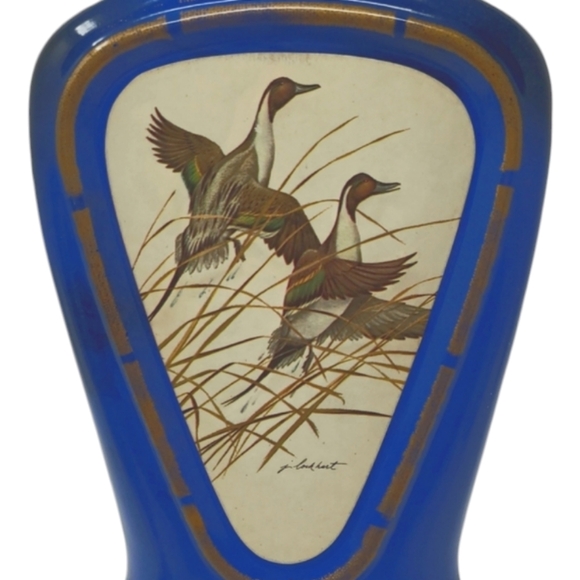 JIM BEAM KENTUCKY WHISKEY DECANTER THE PINTAIL DUCK BY J. LOCKHART - EMPTY - Picture 2 of 14